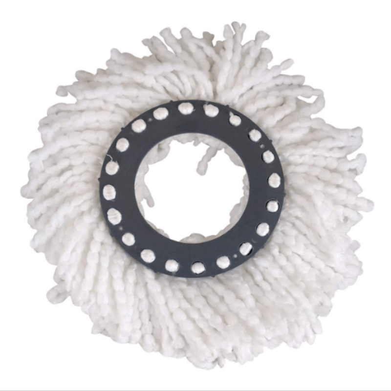 Stainless steel microfiber 360 rotating mop