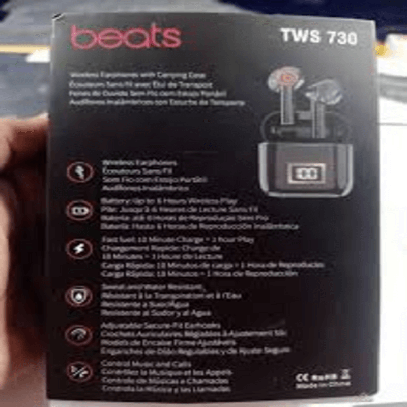 Tws 730 beats studio pro wireless 76t black