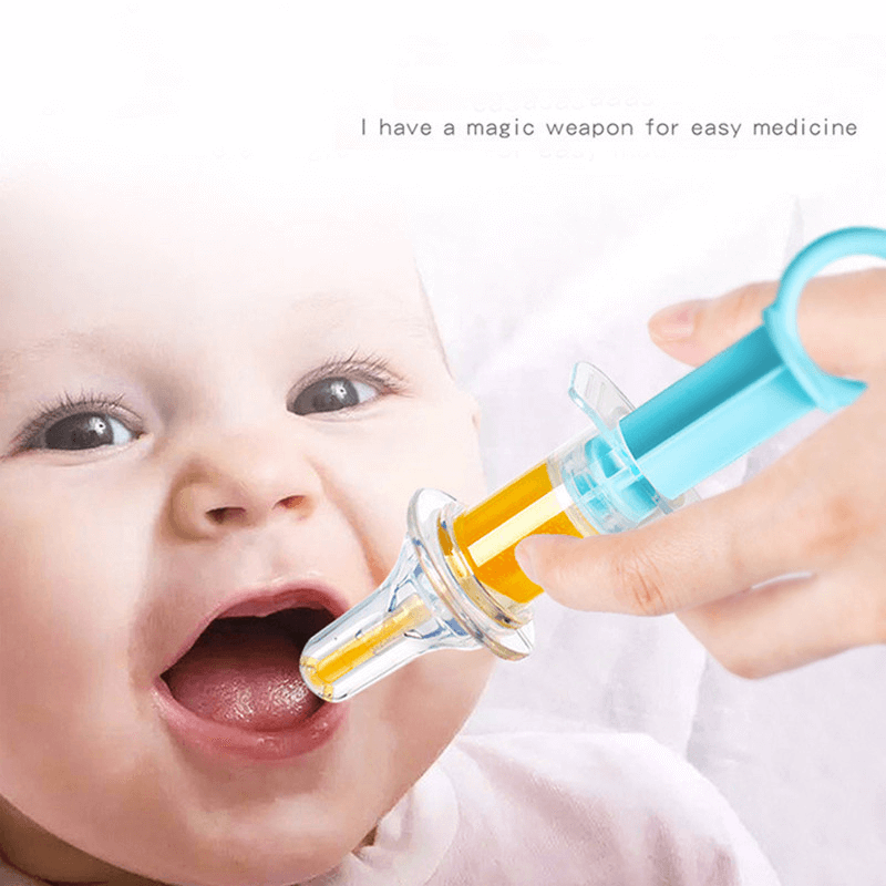 Baby medicine feeder small dropper choke prevention