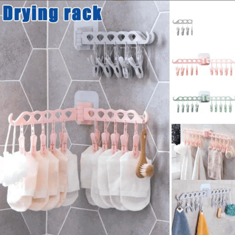 Sticky rotating multifunctional hanger