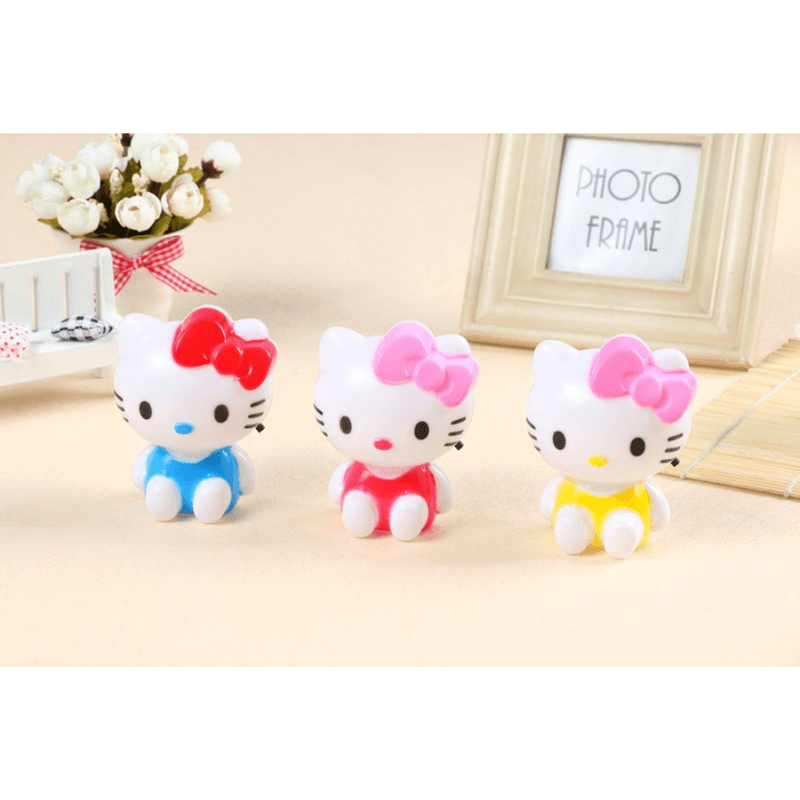 Hello kitty cute led night light lamp