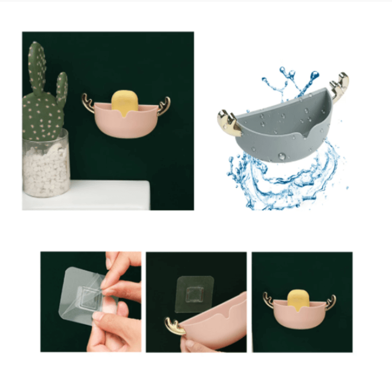 Antler shape bathroom soap box