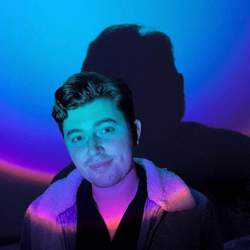 Rgb sunset lamp projection led night light