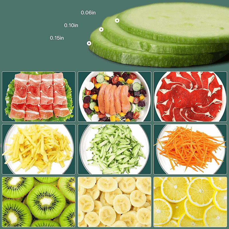 Mandoline 6 in 1 vegetable cutter safe slice