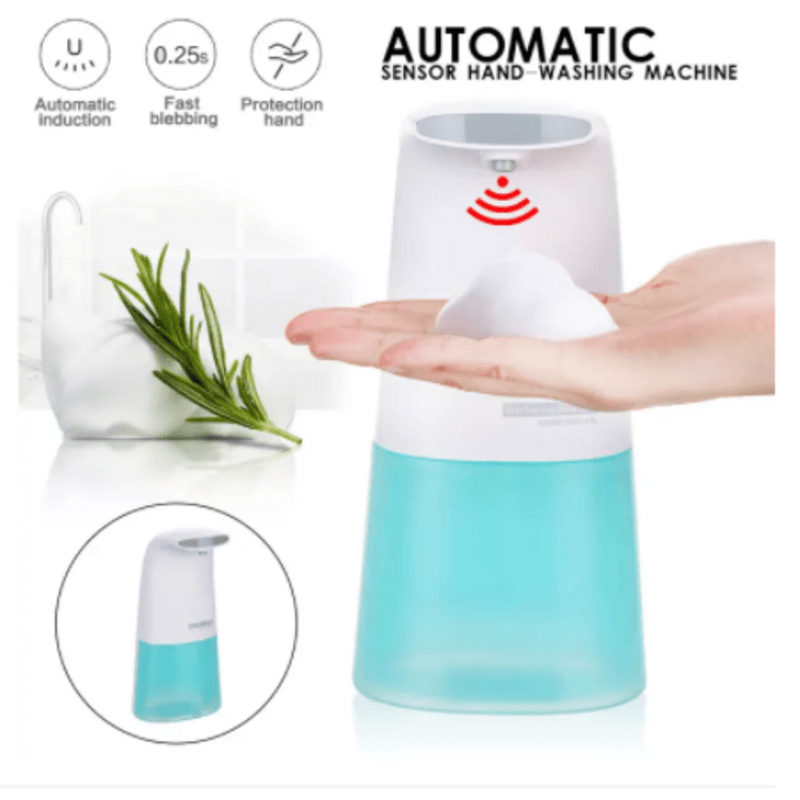 Automatic foaming soap dispenser