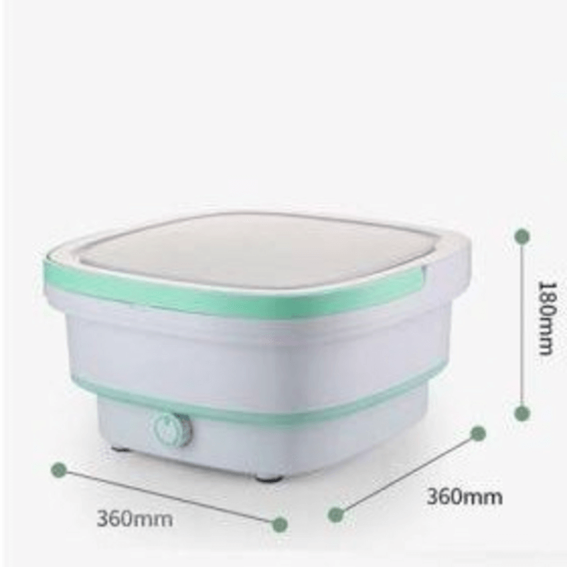 Portable mini foldable washing machine