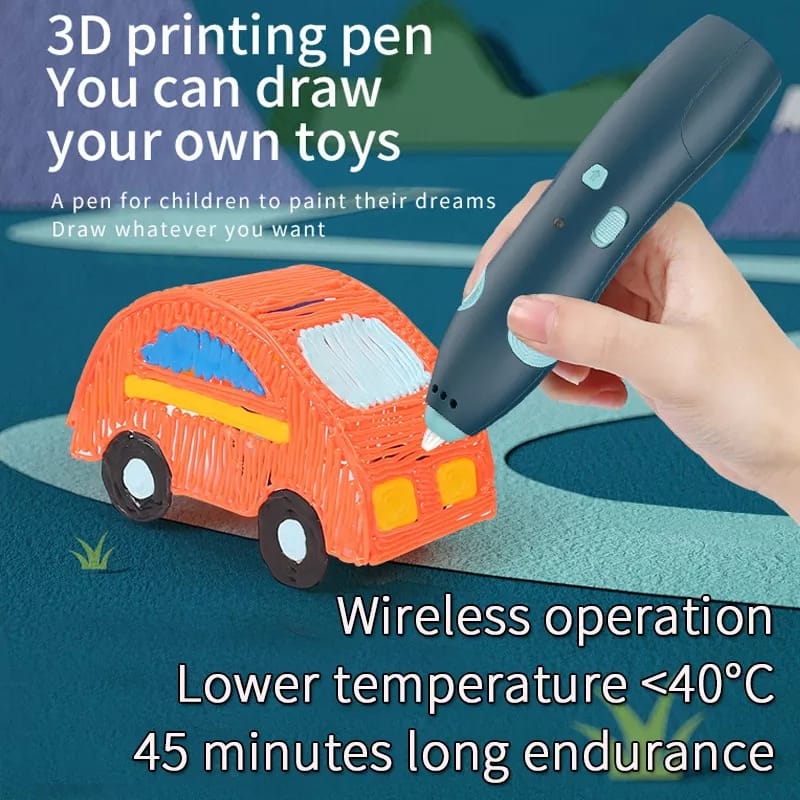 Kids 3d pen with usb , rechargeable