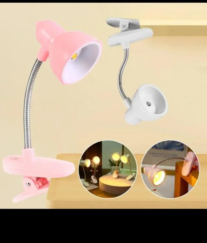 Mini book light led clamp