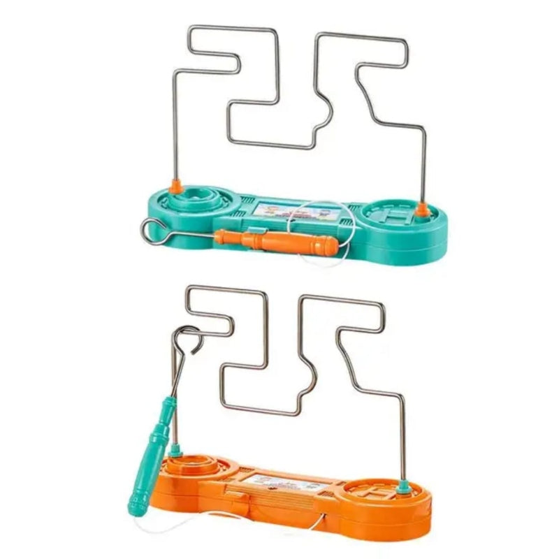 Battery operated funny maze game