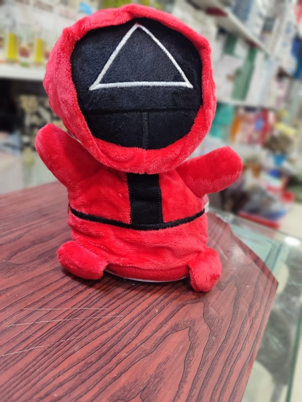 Squid game punch me stuffed toy