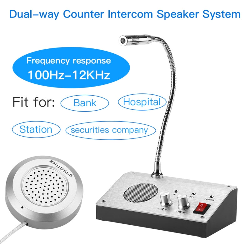 Dual way counter interphone