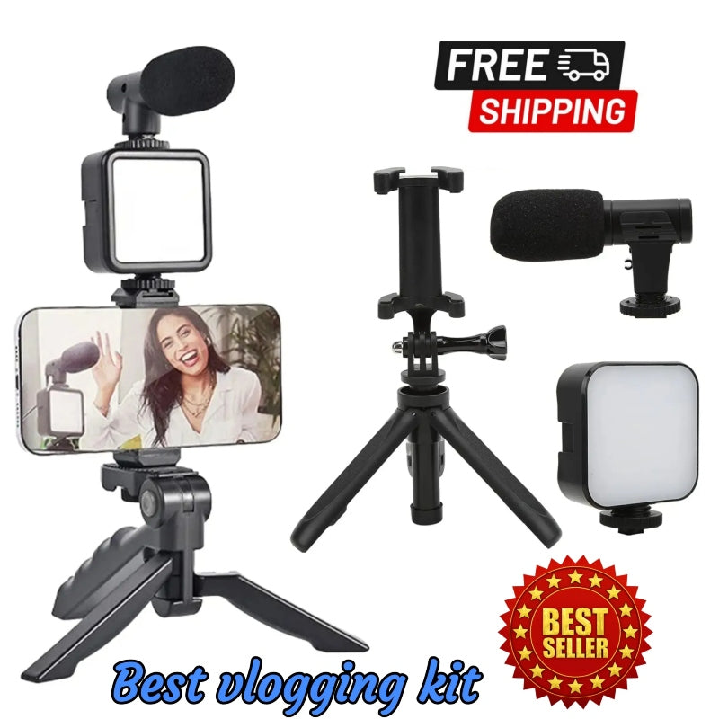 Ay49 for smartphone and camera vlogging stand