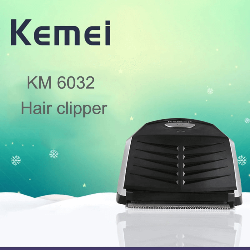 Kemei km 6032 pro hair clipper with 9 different combs
