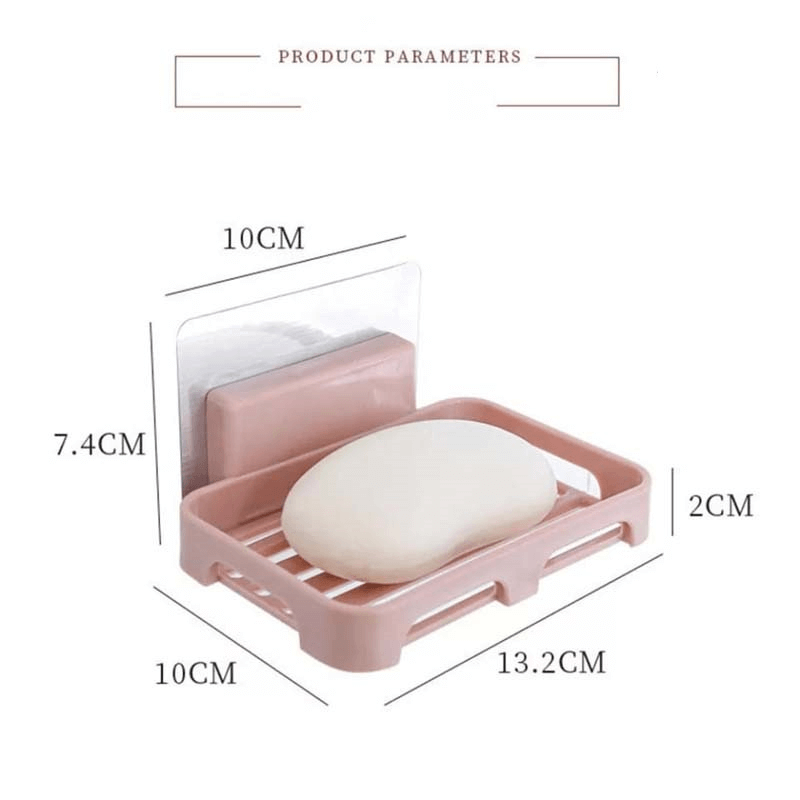 Wall mounted soap box