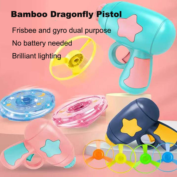 Dragonfly glowing spinning fun outdoor toy
