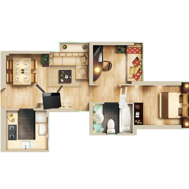 Tenda wireless a9 n300 universal range extender