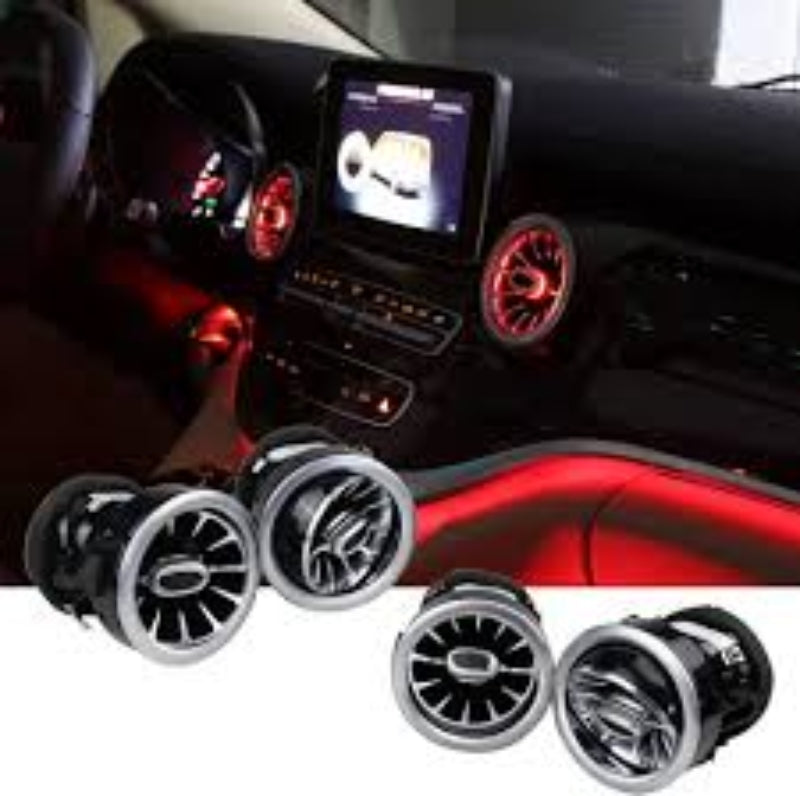 Led light car air conditioner