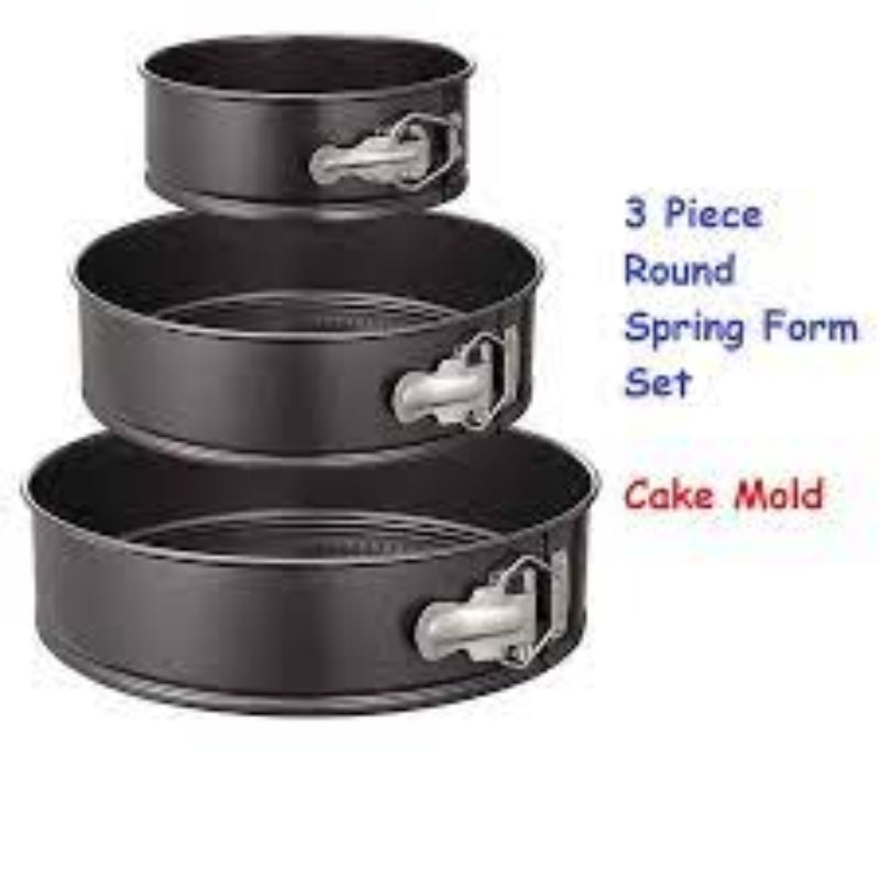3pcs/set cake bake mold
