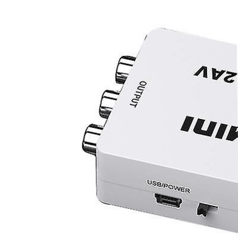 Full hd 1080p vga to av converter plug and play