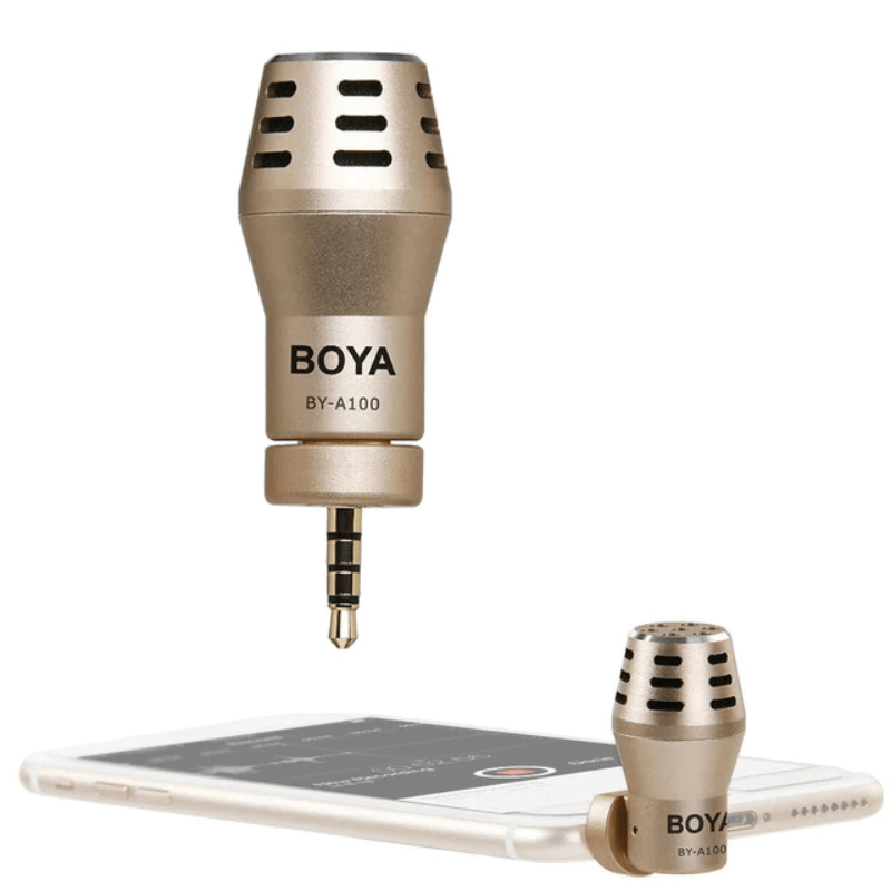 Boya omni directional audio recorder microphone - by-a100