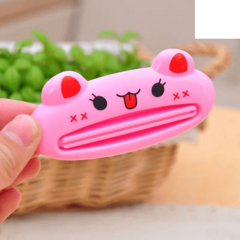 Cartoon modeling auto toothpaste squeezer