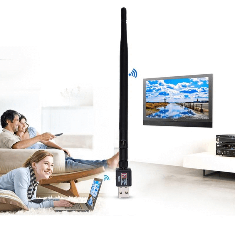 600mbps usb 2.0 wifi wireless antenna for pc