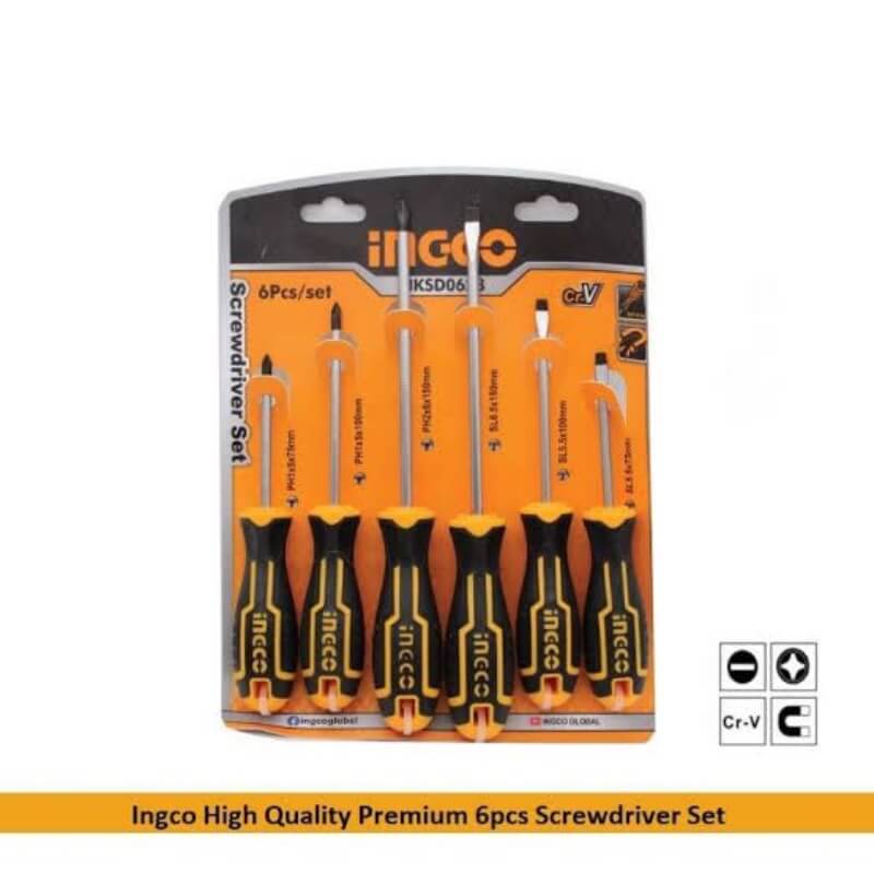 6 pcs screwdriver set