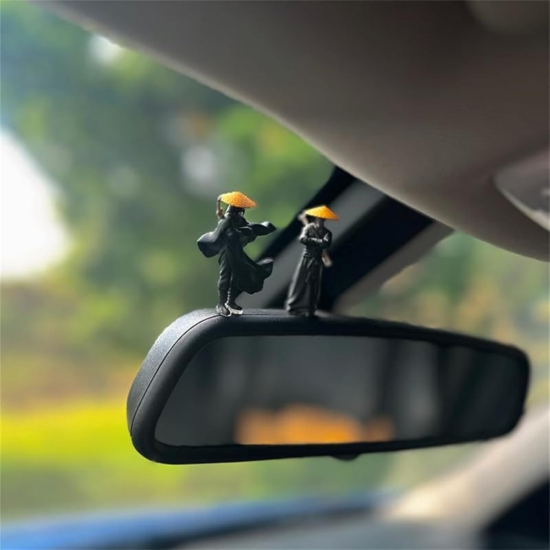 Ancient Japanese Sword Warrior Statue