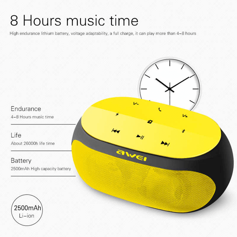 Awei y200 powerful subwoofer bluetooth 3.0 speaker