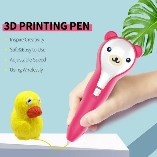 3D Printing Doodle Pen USB Rechargeable with Refills