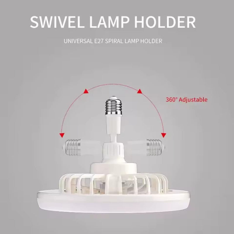 Remote Control Ceiling Fans with LED Lamp