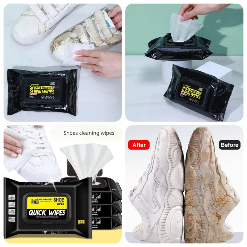 Shoes cleaning wipes pack 80pcs