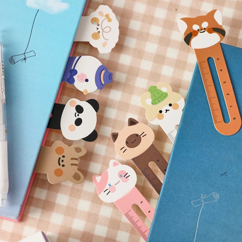 Cartoon Animal Bookmark Cute Bear