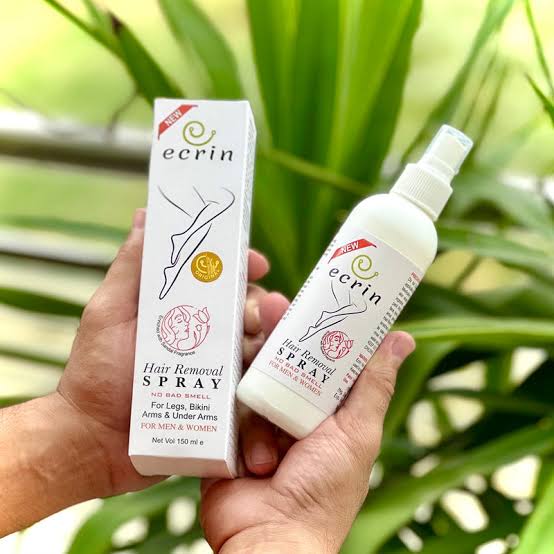 Ecrin hair removal spray