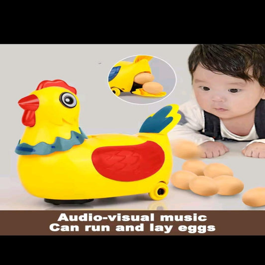 HEN LAY EGG  WITH LIGHT SOUND TOY