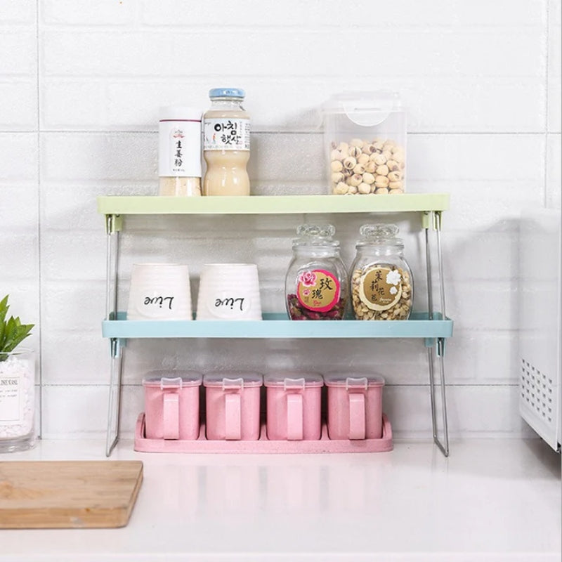1 pc kitchen stackable shelf