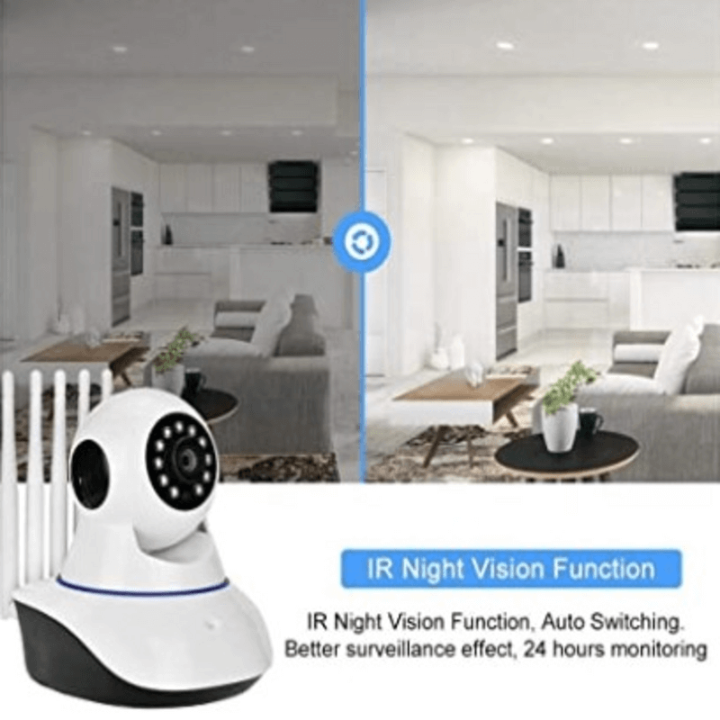 1080p hd night vision smart cctv wireless camera 5 antenna 2mp