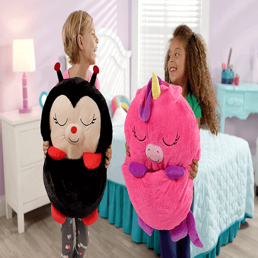 Happy nappers pillow and sleepy sack