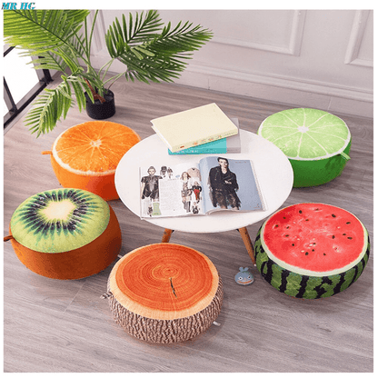 3d fruit inflatable foldable stool