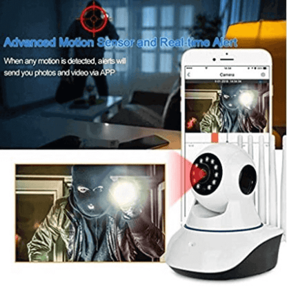 1080p hd night vision smart cctv wireless camera 5 antenna 2mp