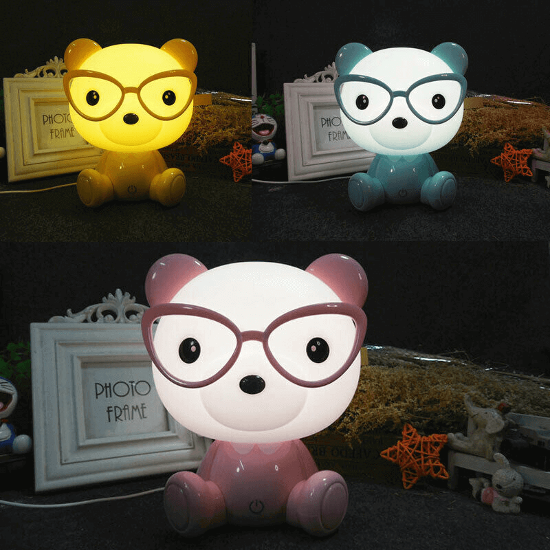 Lovely cartoon bear night light led