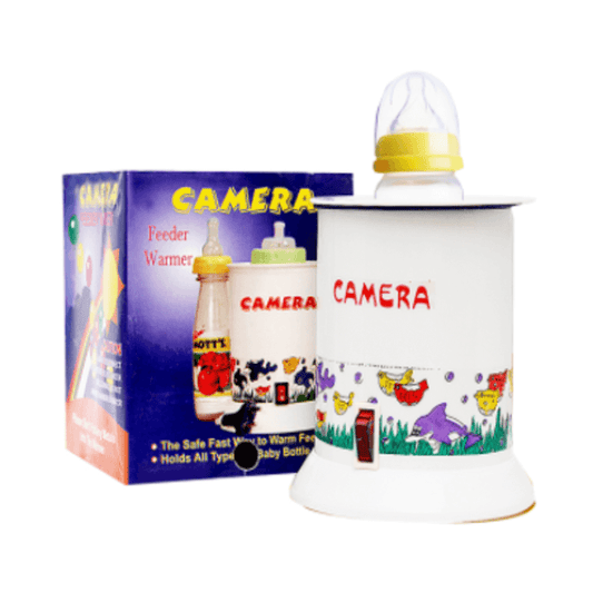 Camera feeder warmer