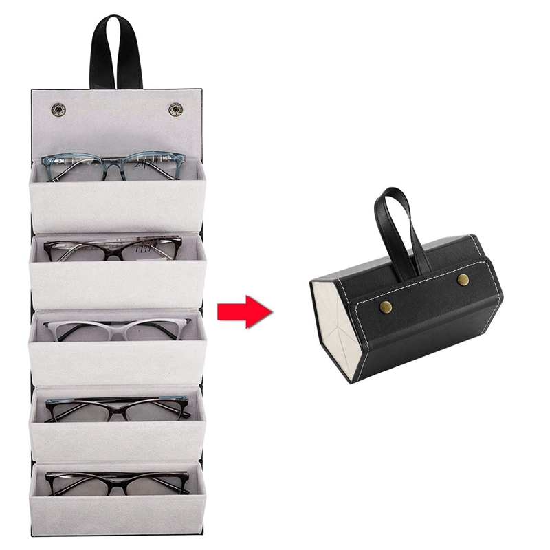 5 slot sun glasses holder