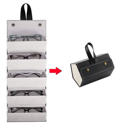 5 slot sun glasses holder
