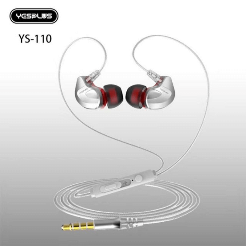 Yesplus earphones premium sound ys-110