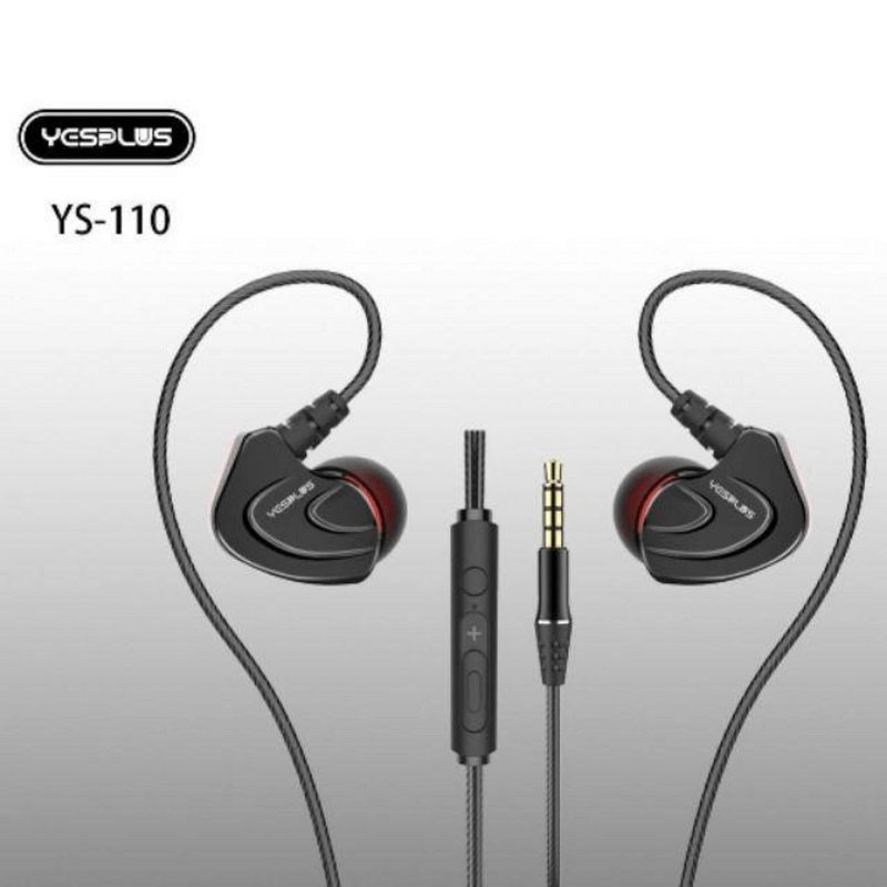 Yesplus earphones premium sound ys-110
