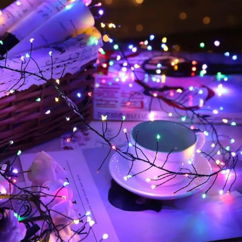 14 feet multi fairy light string