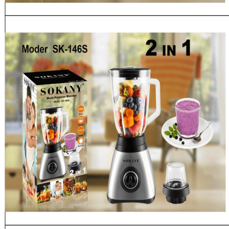 Sokany ice crusher blender sk-146s