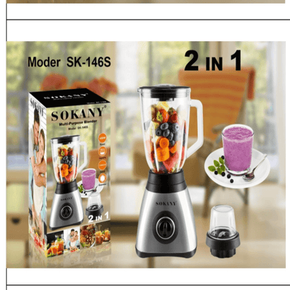 Sokany ice crusher blender sk-146s