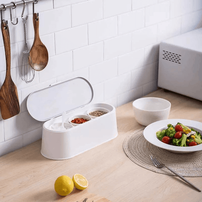 Seasoning storage box